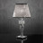 Настольная лампа Euroluce Toochic LP1 Silver Fume