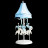Настольная лампа Eurolampart Carousel 2710/02BA 1015