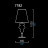 Настольная лампа Barovier&amp;Toso Ran 7182/AQ/BB