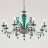 Люстра Euroluce Macrame L8 nichel Verde Yncanto