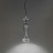 Подвесной светильник Euroluce Toochic S1 LED Silver Fume